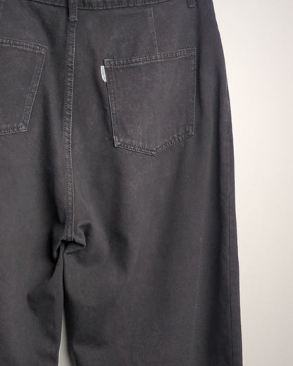 Freakins Black Distressed Jeans