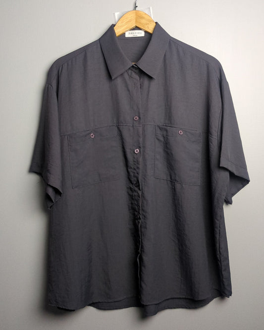 Dailyjou Gray Utility Shirt