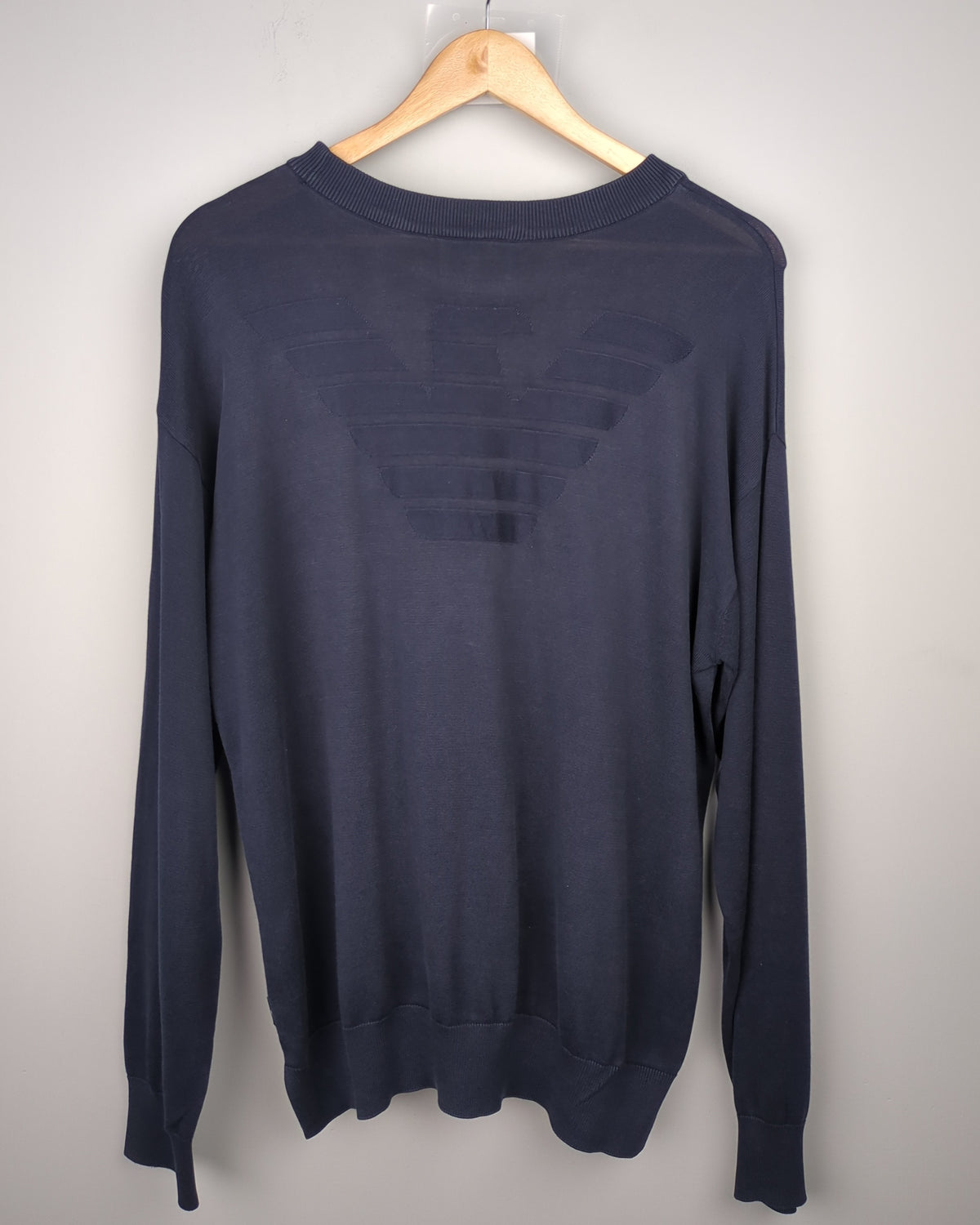 Emporio Armani Black Crewneck Sweater