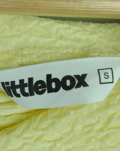 Littlebox Beige Ruched Top