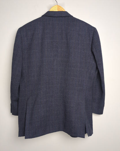 Miyuki Planza Blue Woolen Blazer