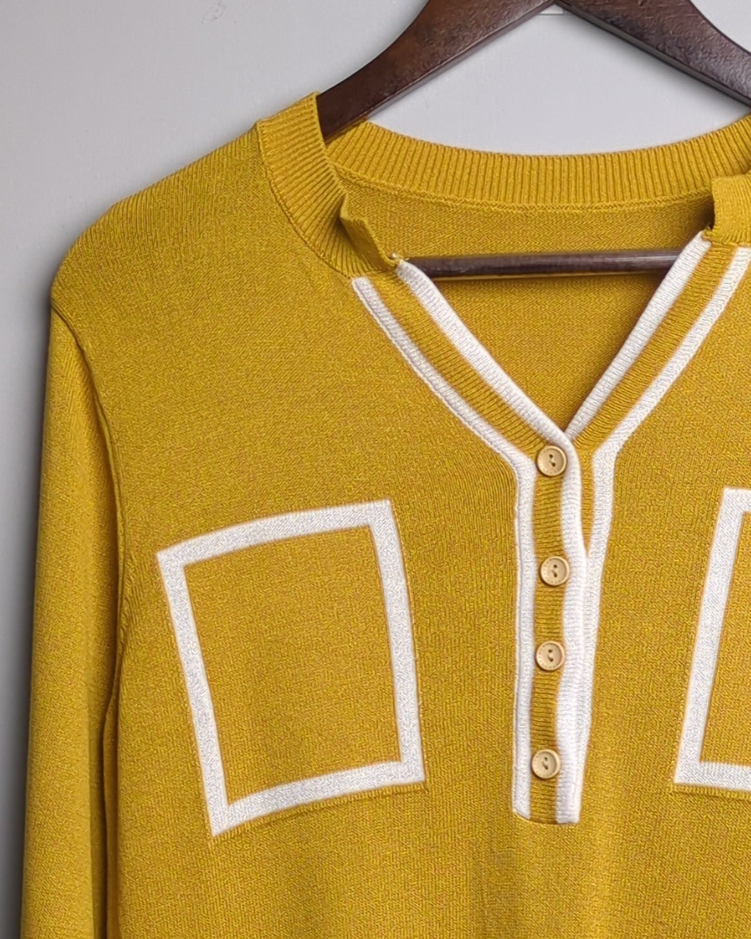 Beige Knitted Pullover