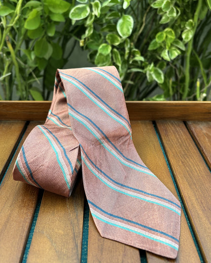 Chaps Ralph Lauren Pink Striped Necktie