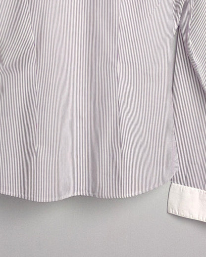 Lacoste White Button-Down Shirt