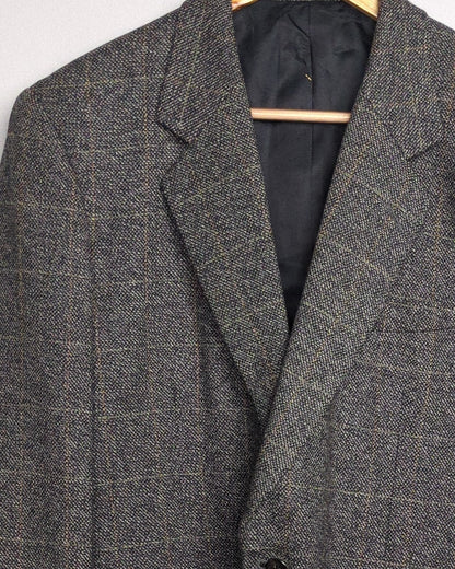Lordgent Gray Woolen Blazer