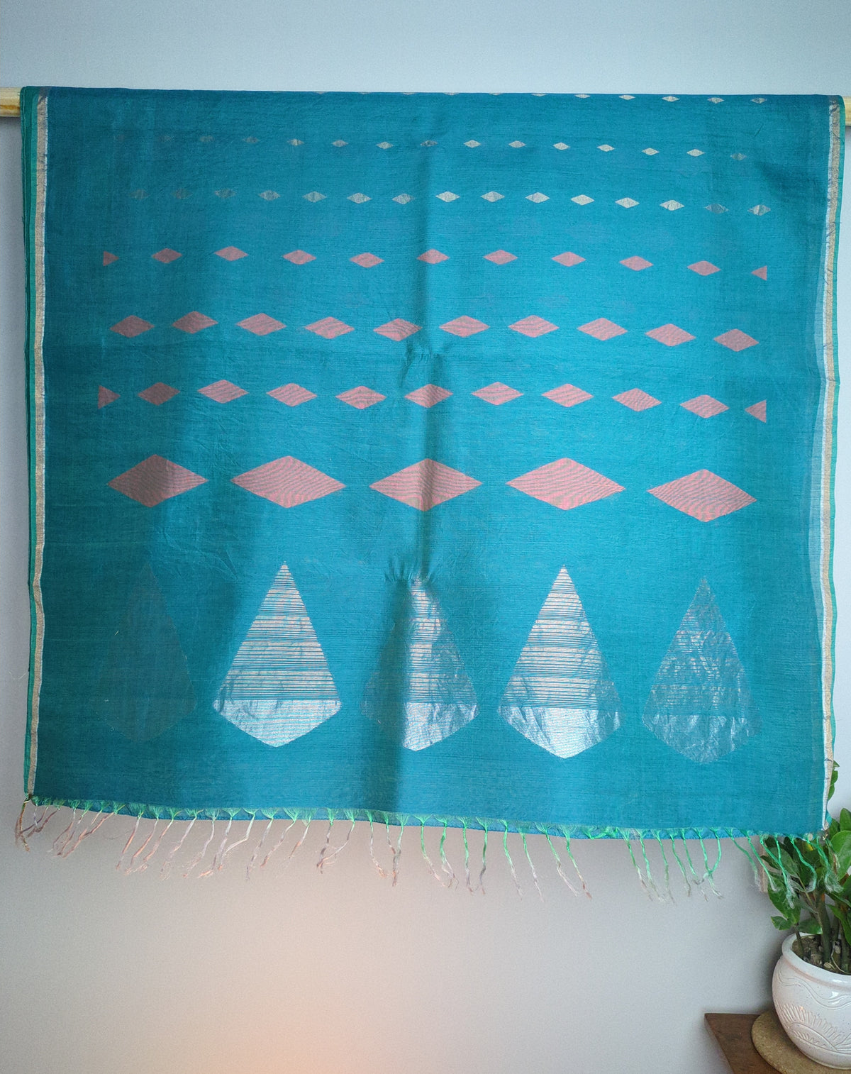 Blue Silk Saree