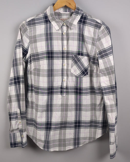 Gray Plaid Shirt