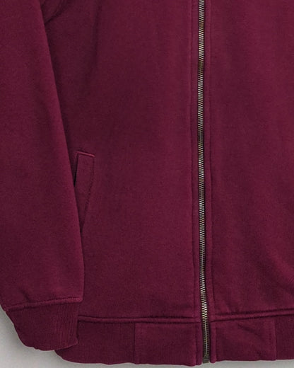 Bewakoof Wine Bomber Jacket