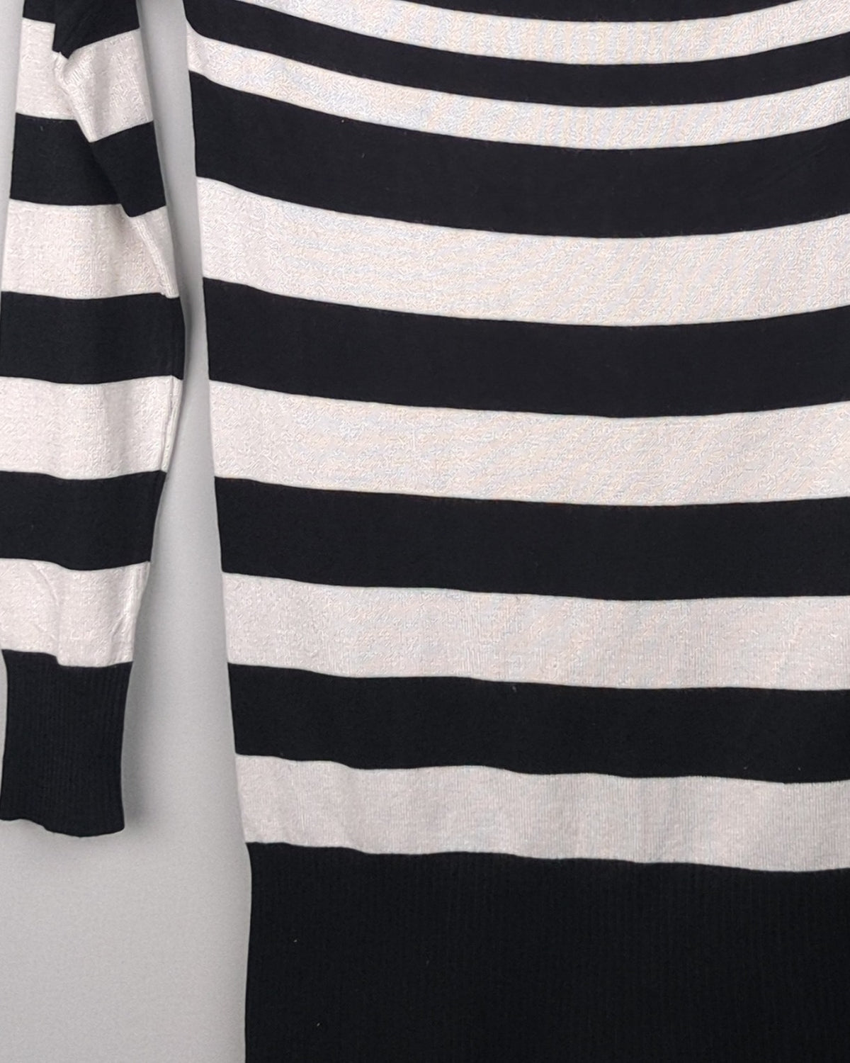 Black Striped Sweater