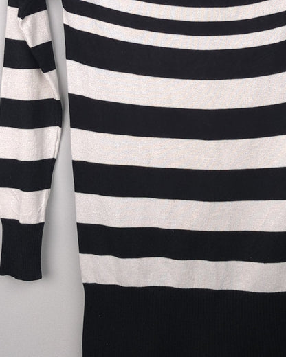 Black Striped Sweater