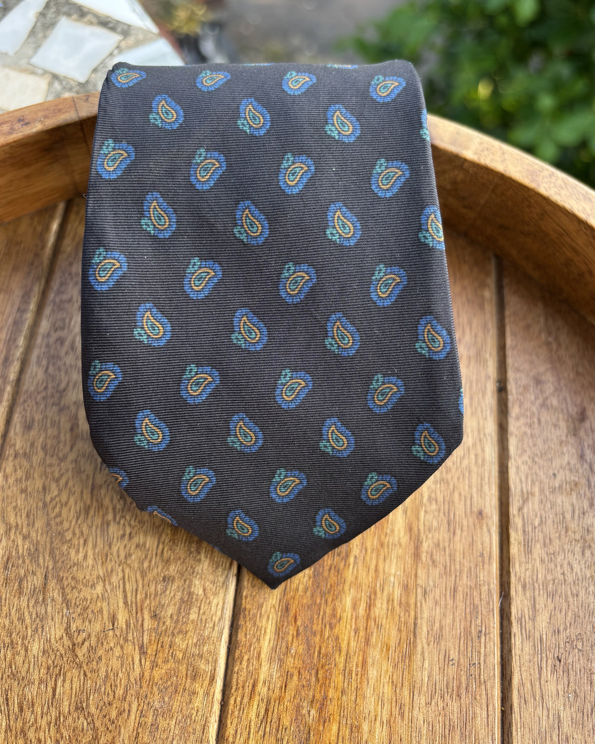 Chaps By Ralph Lauren Black Neck Tie