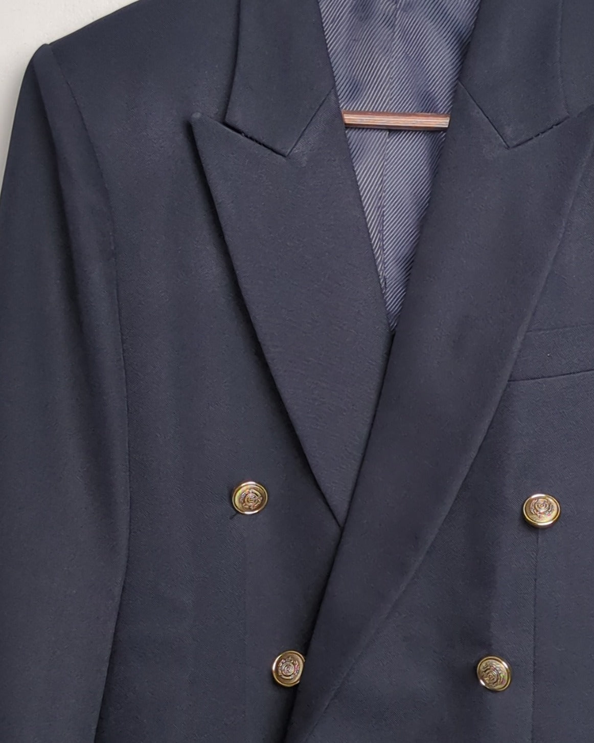 Navy Blue Button Down Shirt