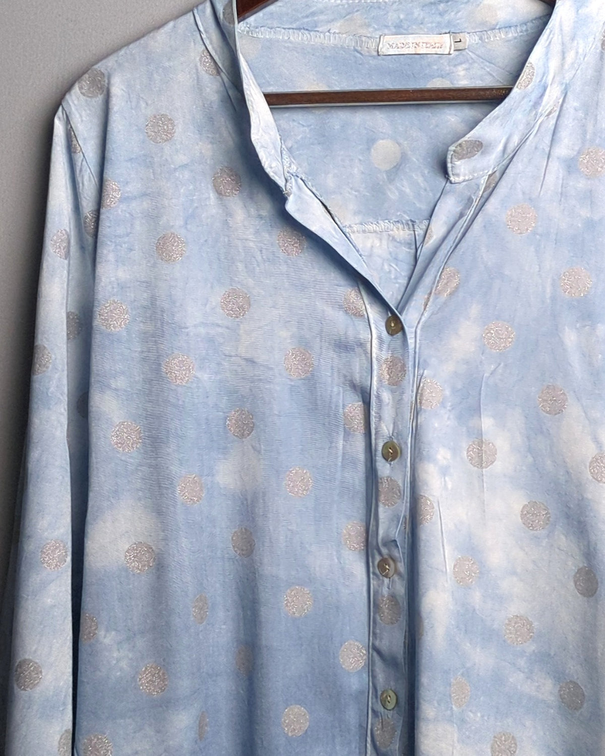 Blue Buttoned Shirt