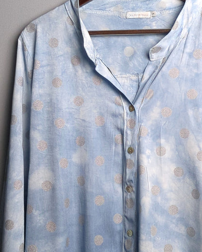 Blue Buttoned Shirt