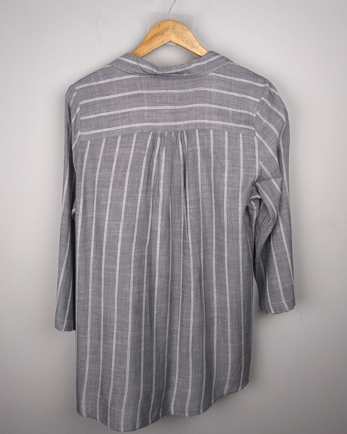 Grenier Gray Striped Shirt