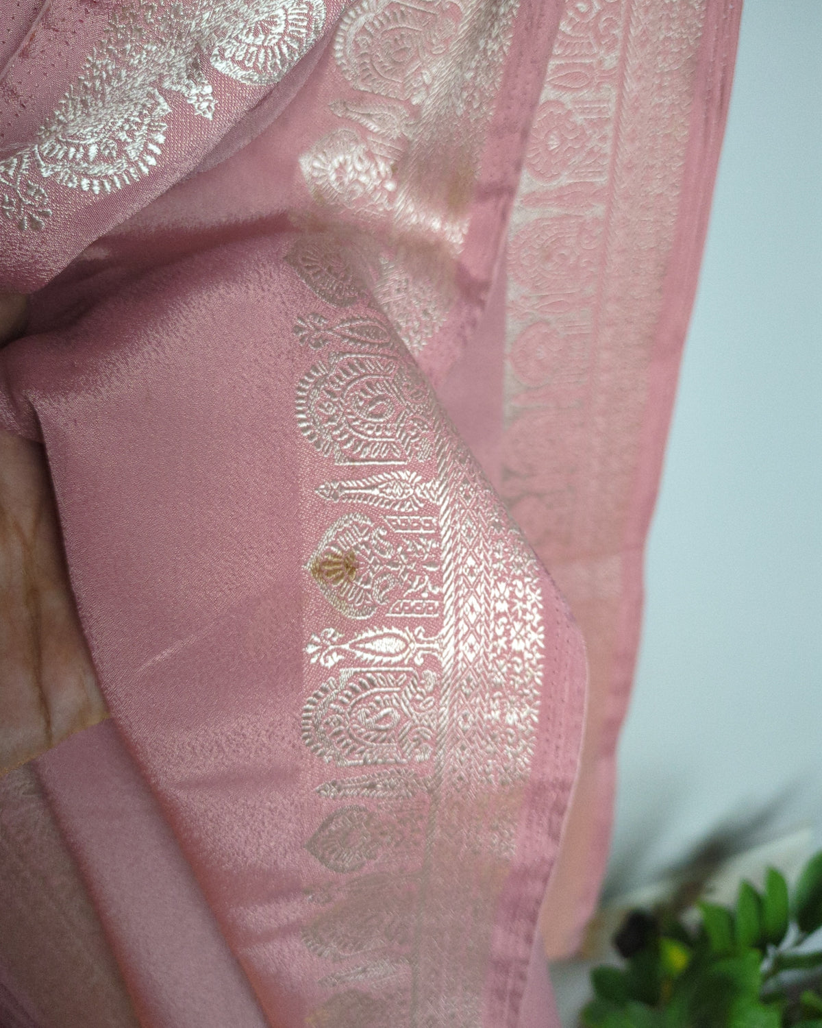 Pink Ethnic Saree