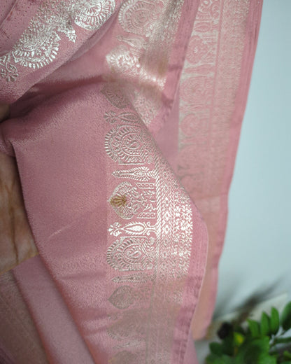 Pink Ethnic Saree
