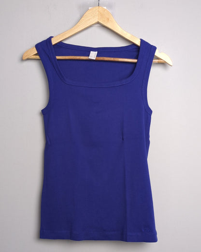 S.Oliver Blue Cotton Top