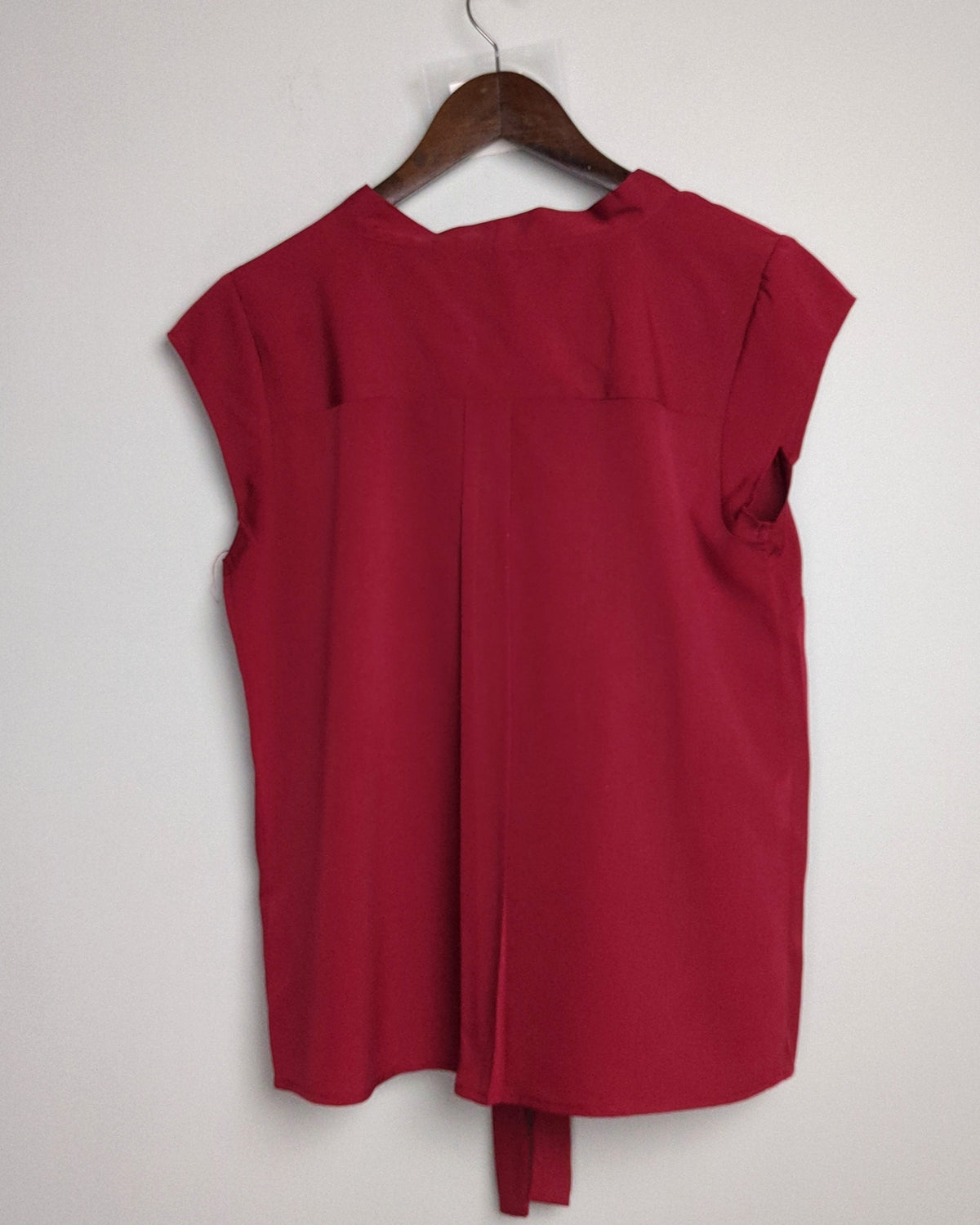 Wardrobe Red Sleeveless Blouse