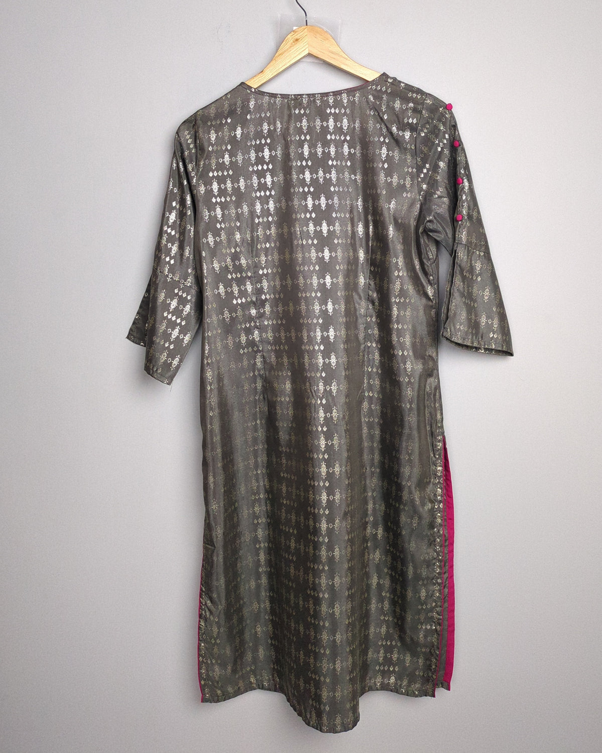 Aurelia Gray Printed Kurta