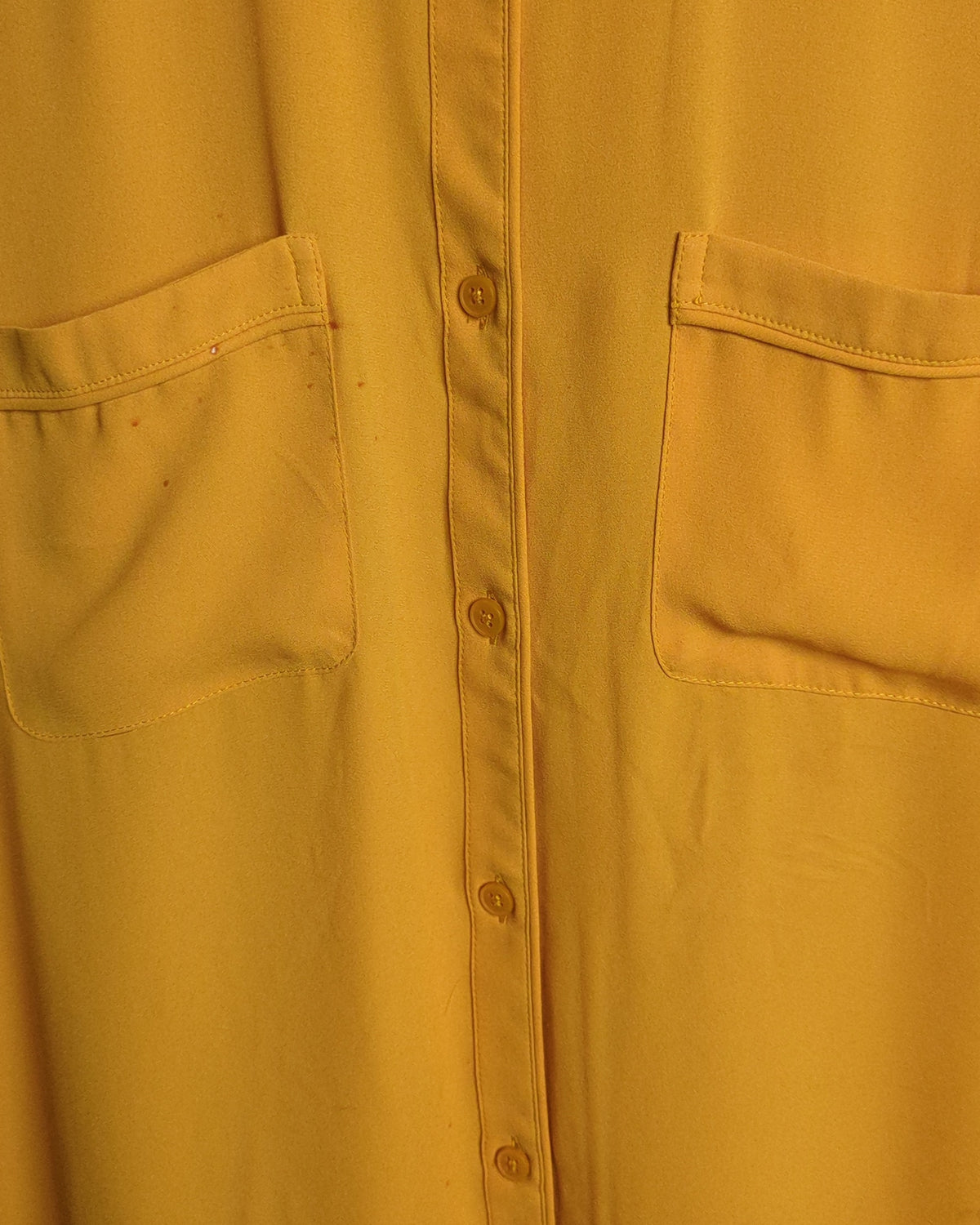 Ann Taylor Orange Sleeveless Blouse
