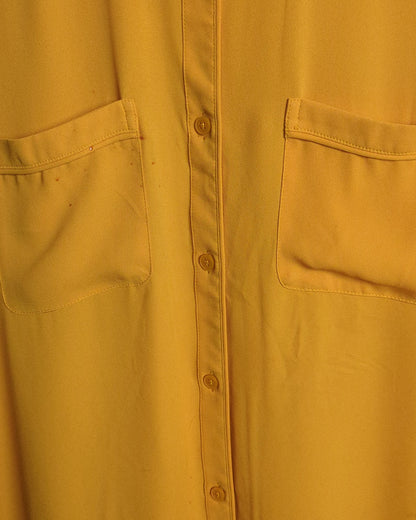 Ann Taylor Orange Sleeveless Blouse