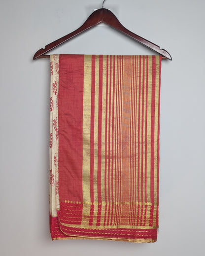 Red Silk Saree