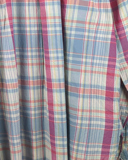 Blue Plaid Shirt
