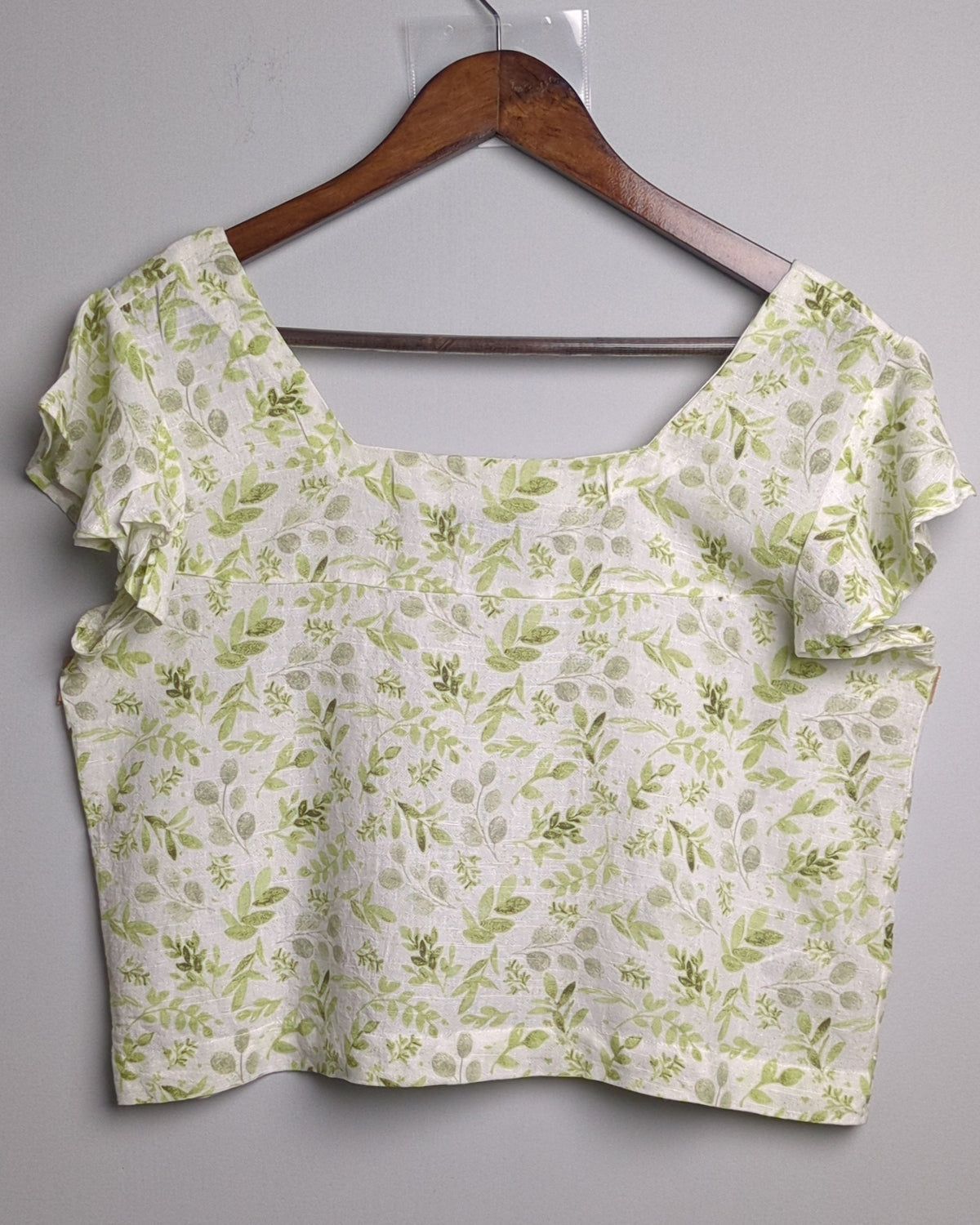 Fratini Green Floral Top