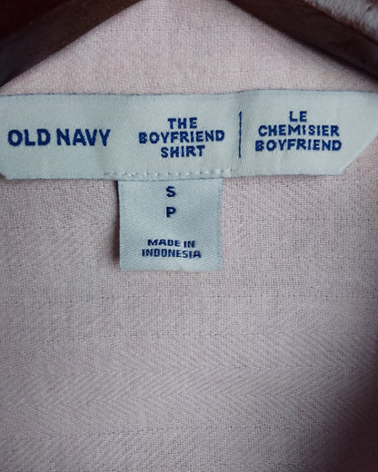 Old Navy Pink Button-Down Shirt