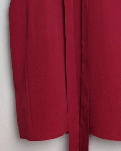 Wardrobe Red Sleeveless Blouse