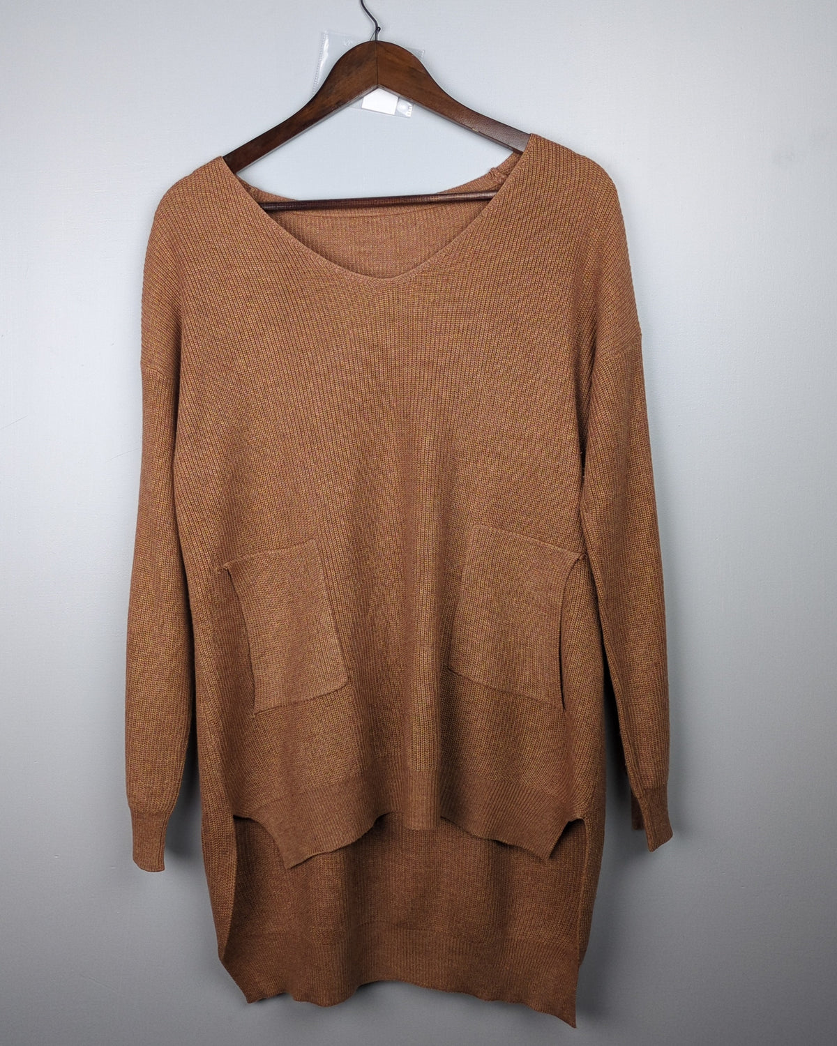 Brown Knitted Tunic