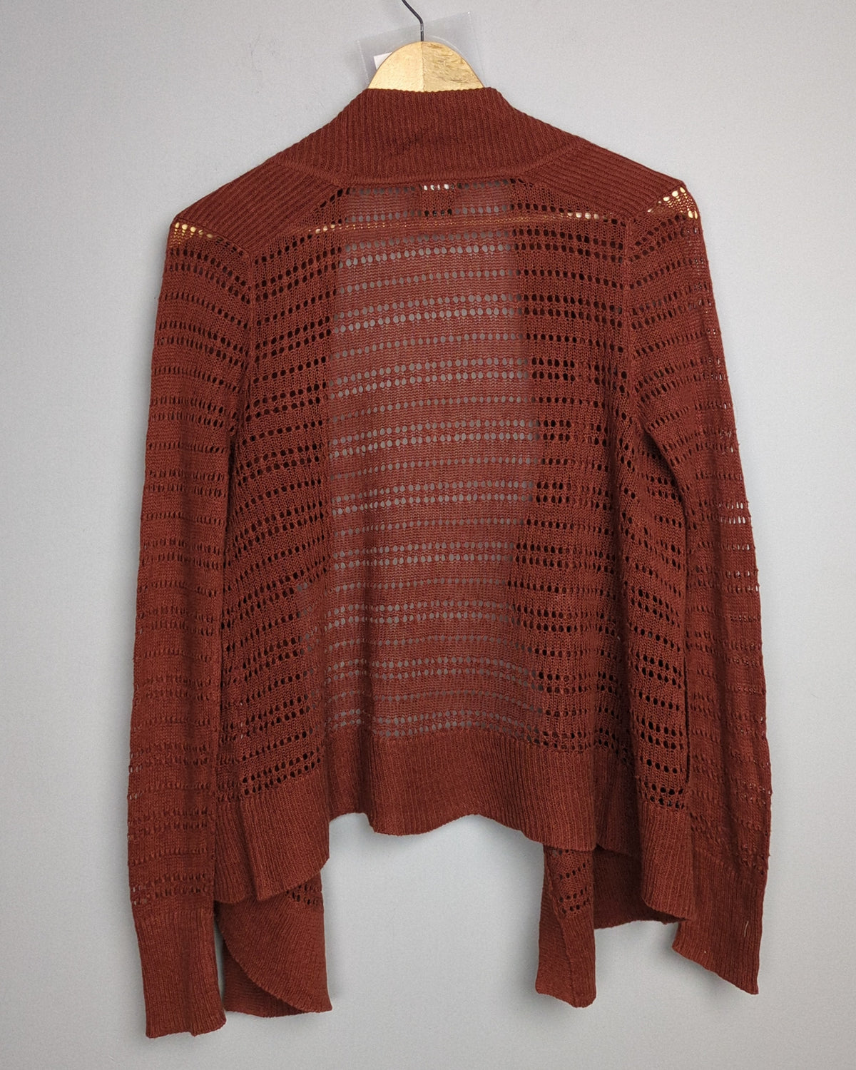 Eddie Bauer Wine Open Cardigan