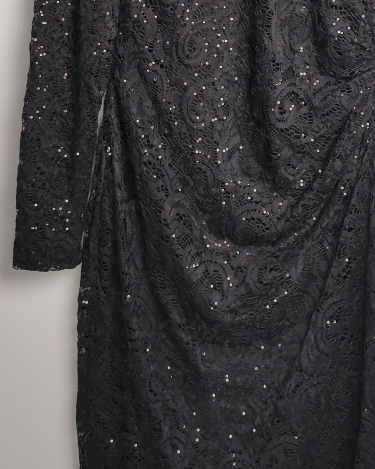 Ralph Lauren Grey Lace Dress