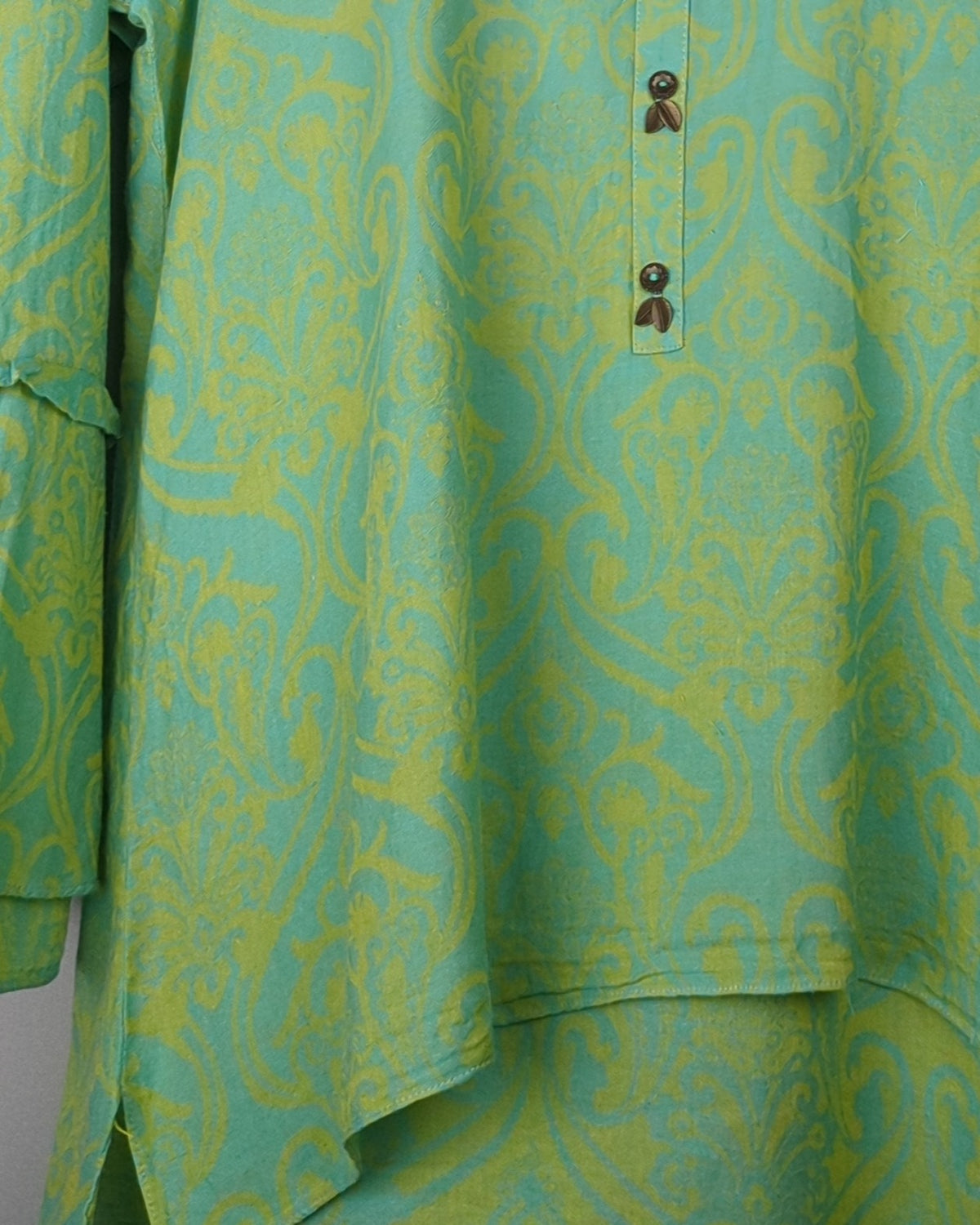 Limelight Green Printed Kurta