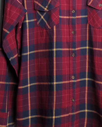 G:21 Wine Button-Down Shirt