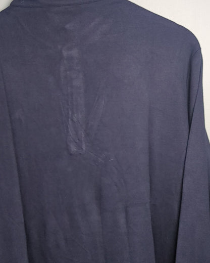 Polo Cart Blue Henley Shirt