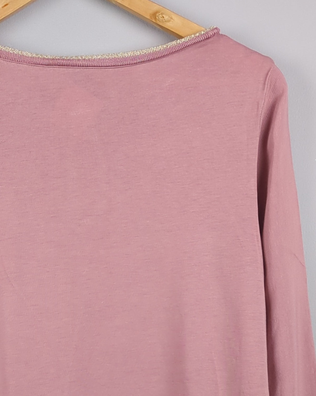 Pink Keyhole Sweater