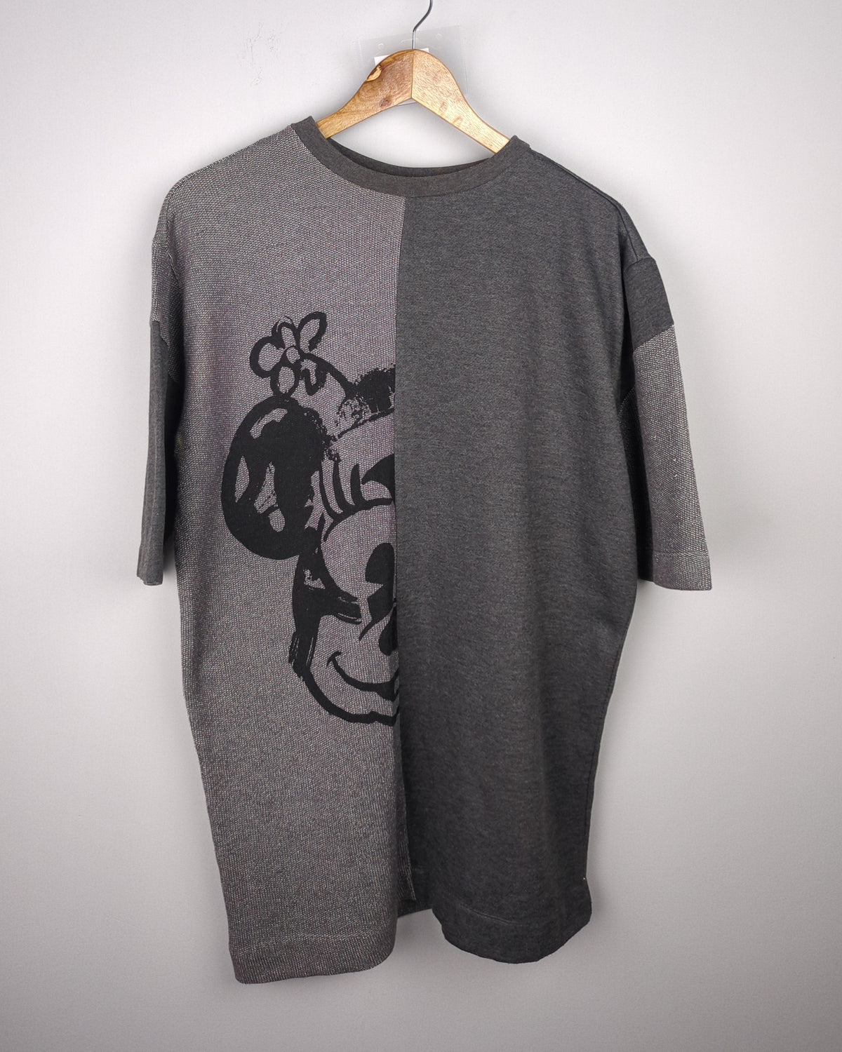 Disney Koovs Gray Graphic T-Shirt