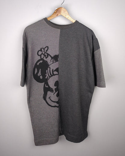 Disney Koovs Gray Graphic T-Shirt