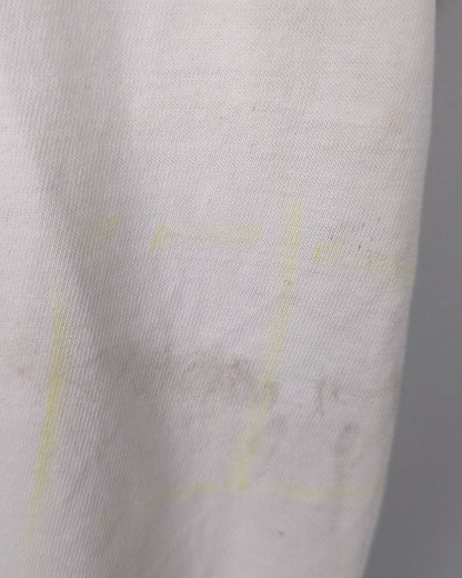White Graphic Ringer