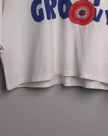 Max Urb_N White Graphic Tshirt