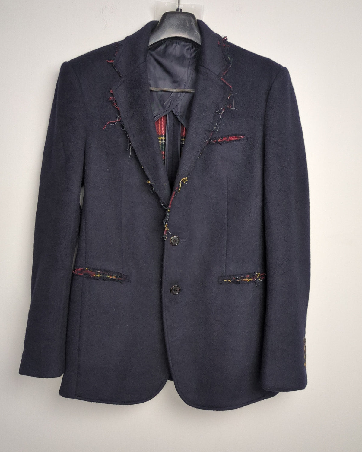 D.Gnak Blue Woolen Blazer
