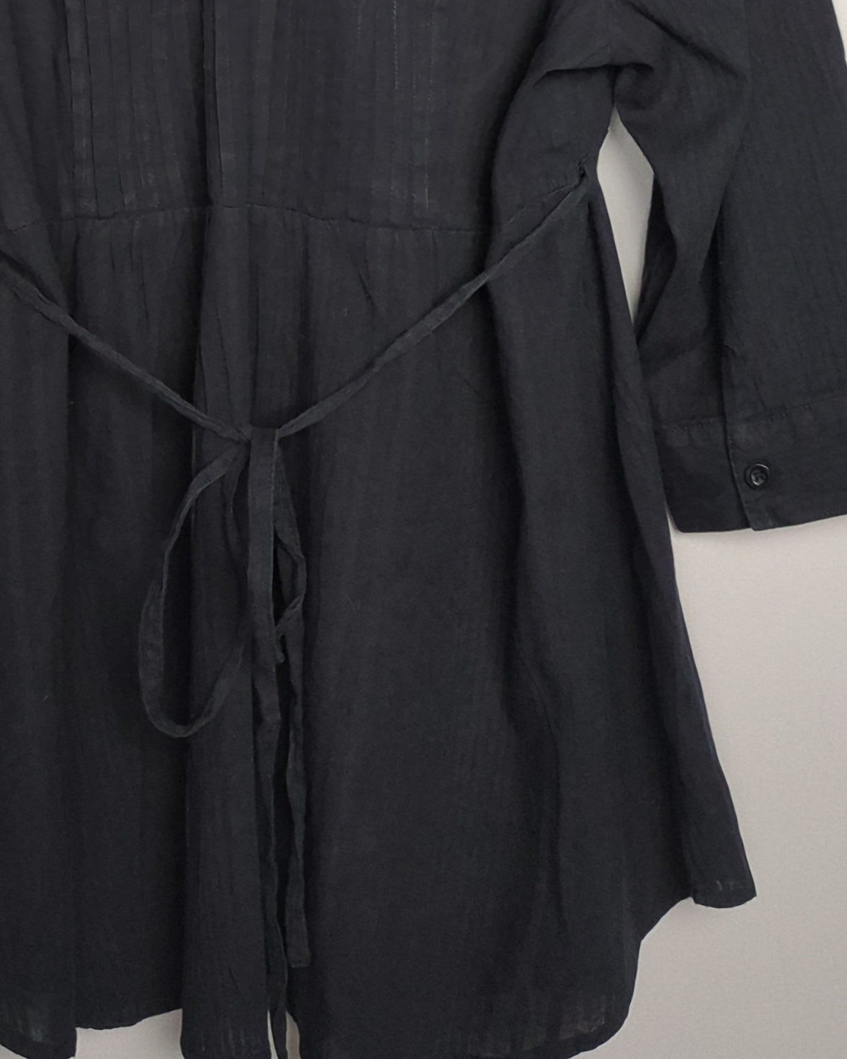 Black Pleated Tunic