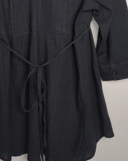 Black Pleated Tunic