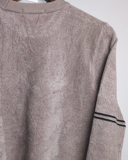 Hcgl Beige Striped Sweater