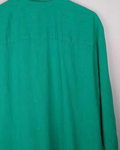 Joe Fresh Green Button-Down Shirt