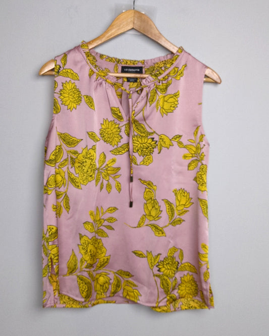 Liz Claiborne Pink Floral Tank