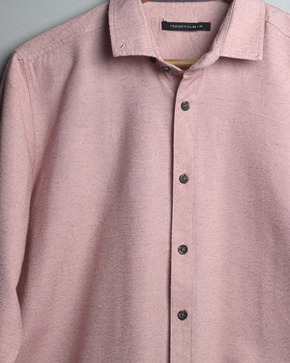 Trendyol Man Pink Button-Down Shirt