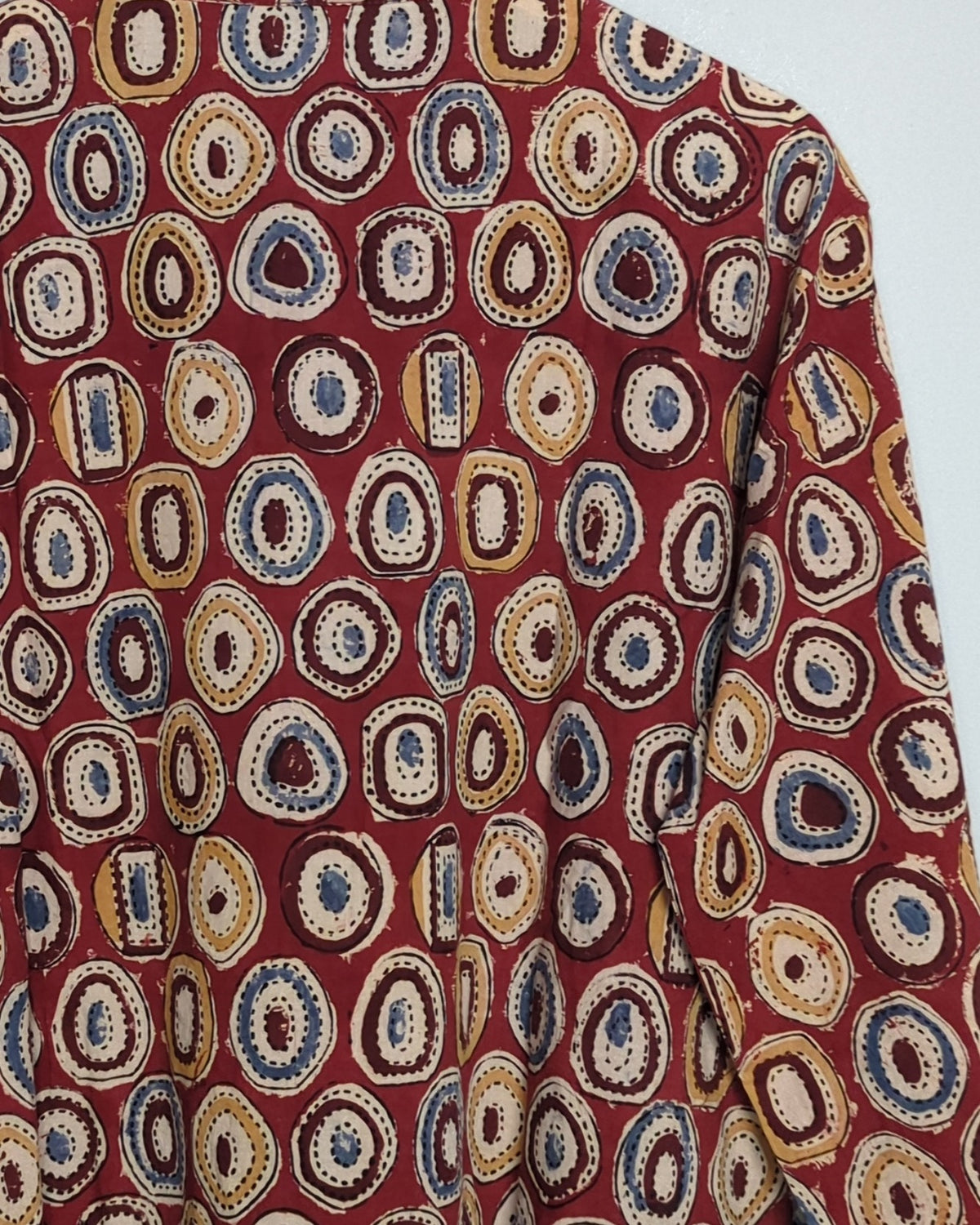 Red Printed Kurta